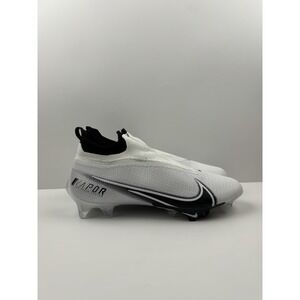 Nike Vapor Edge 360 Elite Men's Size 13 Football Cleats White/Black (CV6282-108)